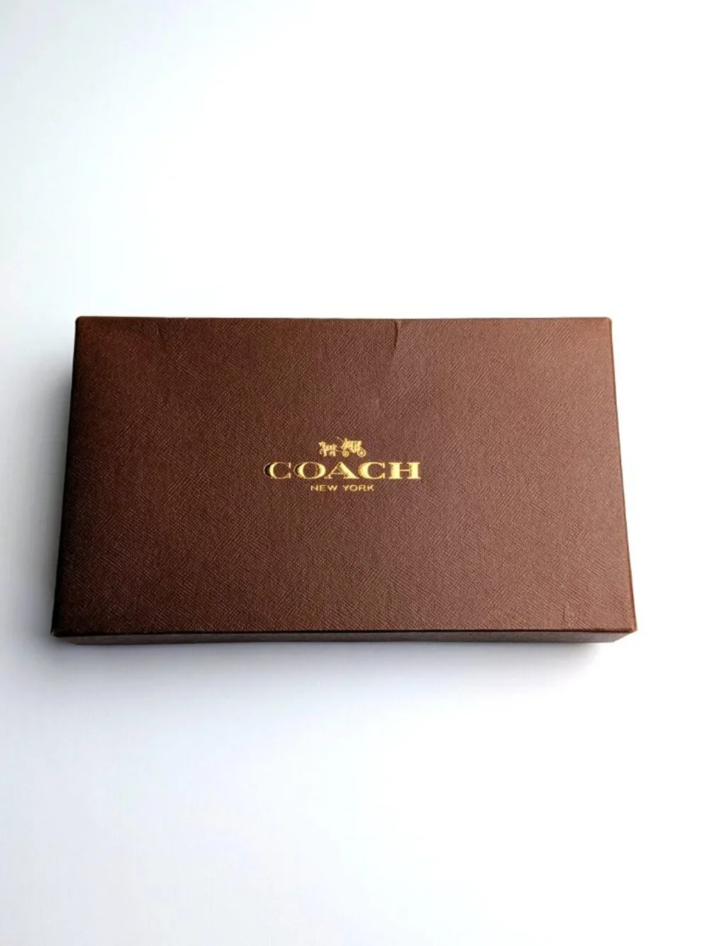 Set of 2 Coach Classic Brown Gift Boxes